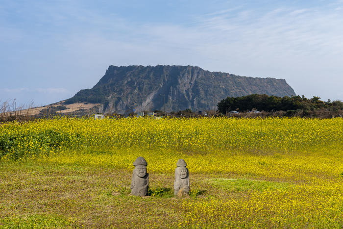 Seongsan ilchulbong in Jeju island, South Korea